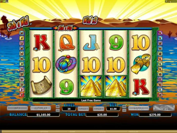 All Online Pokies - during the free games features the background changes color and the prizes are multiplied