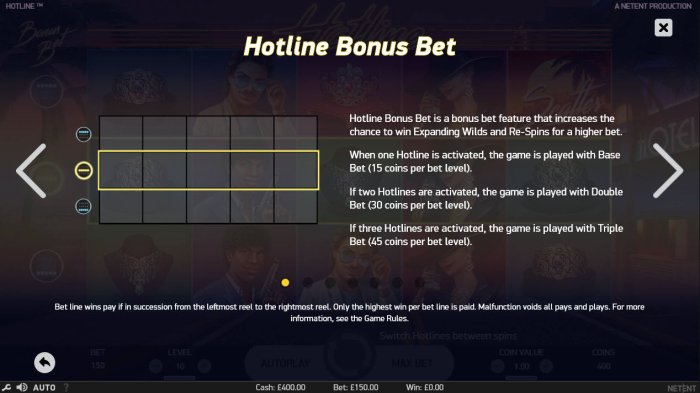 All Online Pokies - Bonus Bet Rules