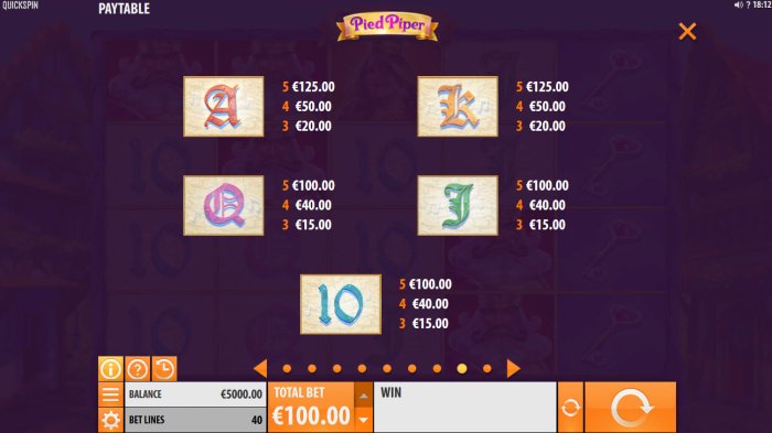 Pied Piper by All Online Pokies