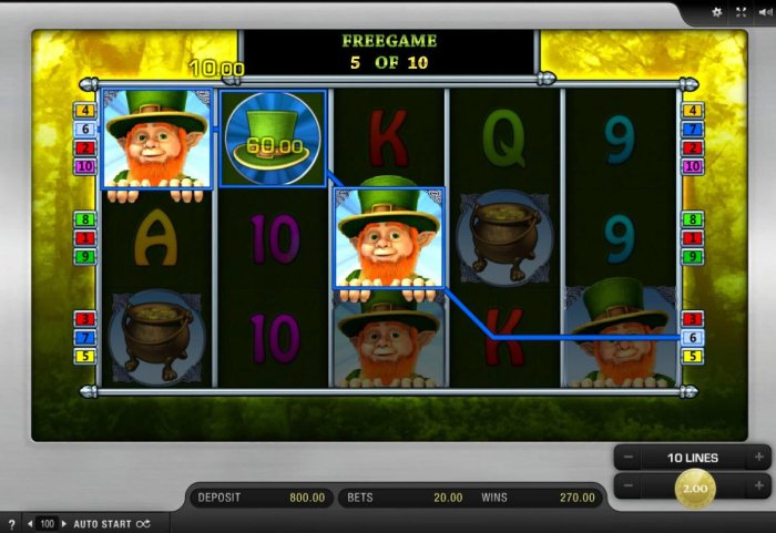 All Online Pokies - A 270.00 big win paid out from multiple winning combinations.