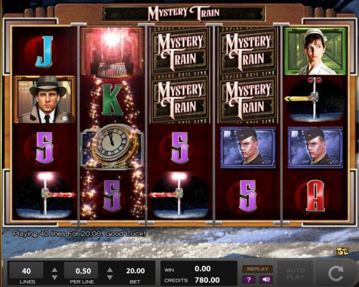 Mystery Train by All Online Pokies