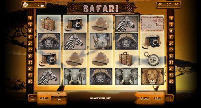 Safari by All Online Pokies