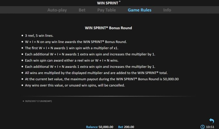 Win Sprint screenshot