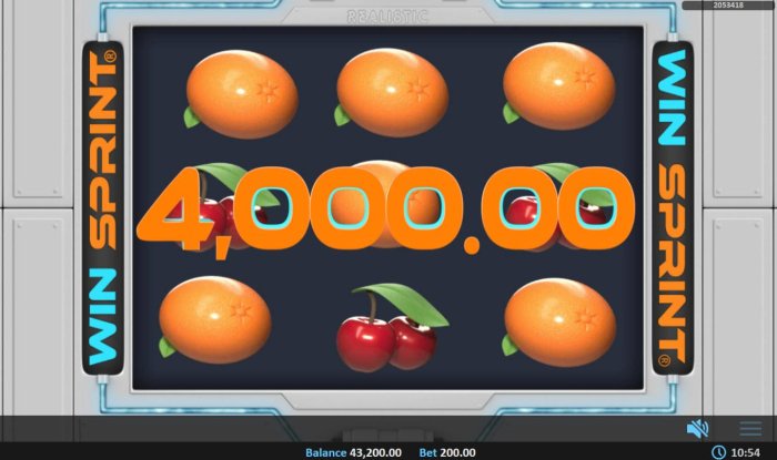 Total bonus round payout 4000 coins - All Online Pokies