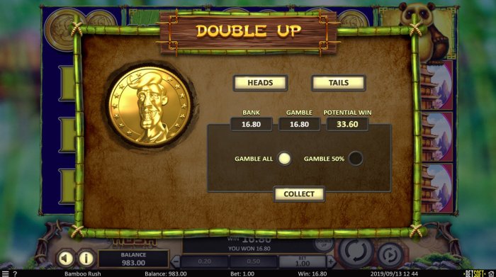 Heads or Tails Gamble Feature - All Online Pokies