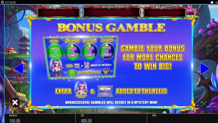 Bonus Gamble Rules - All Online Pokies