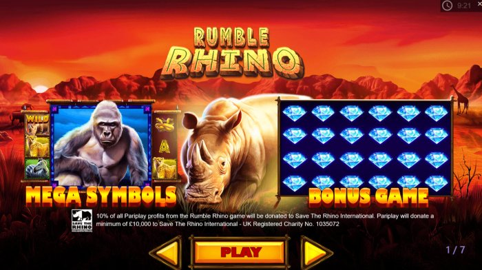 All Online Pokies image of Rumble Rhino