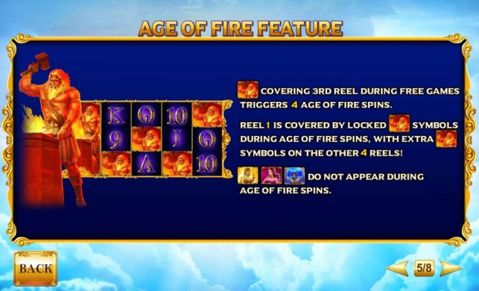 Age of Fire feature Rules. - All Online Pokies