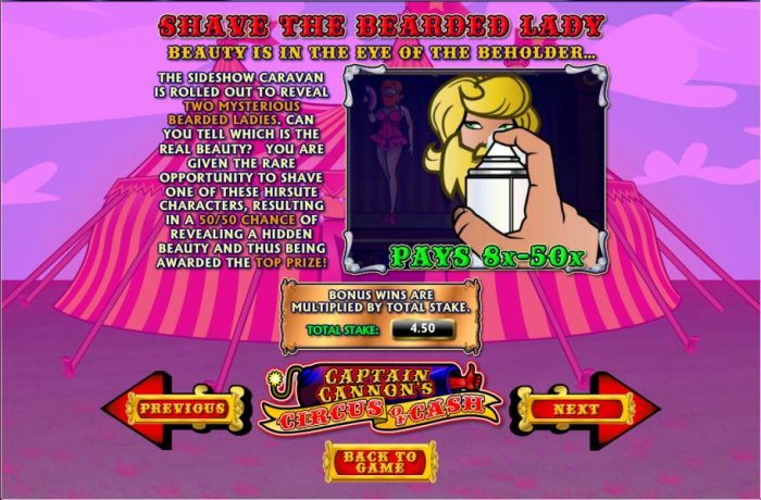 Captain Cannon's Circus of Cash by All Online Pokies
