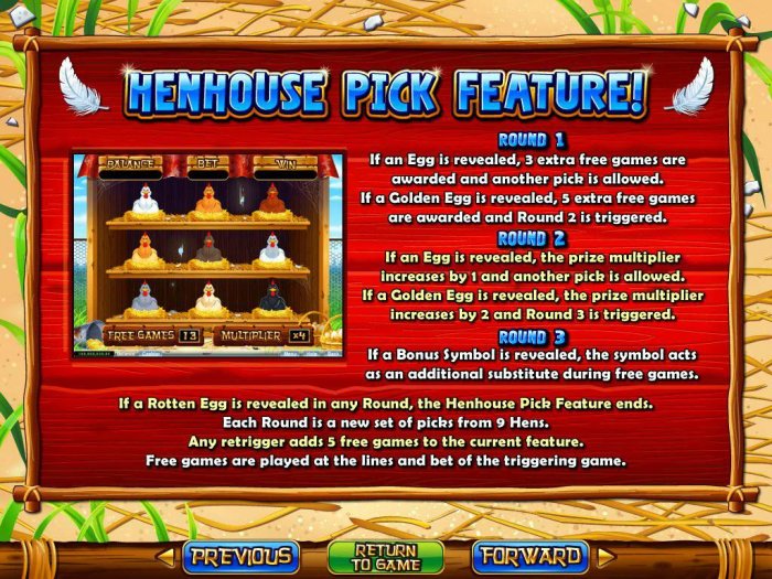 All Online Pokies image of Hen House