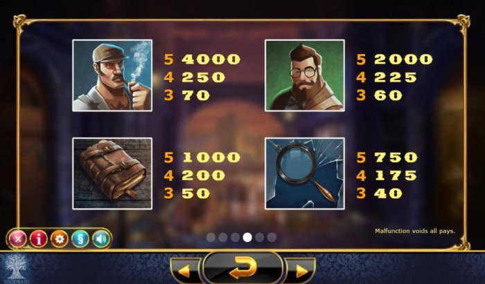 All Online Pokies image of Holmes and the Stolen Stones