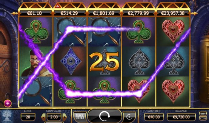 All Online Pokies image of Holmes and the Stolen Stones