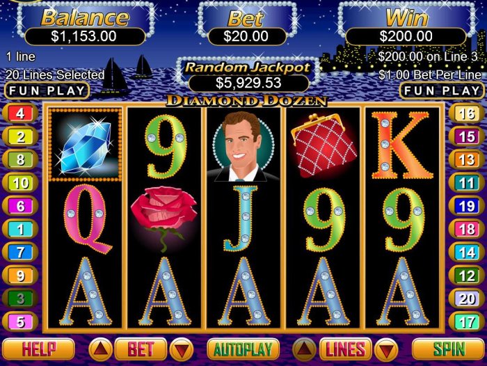 A winning Five of a Kind triggers a 200 coin pay out. by All Online Pokies