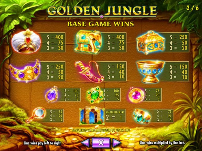 Golden Jungle screenshot