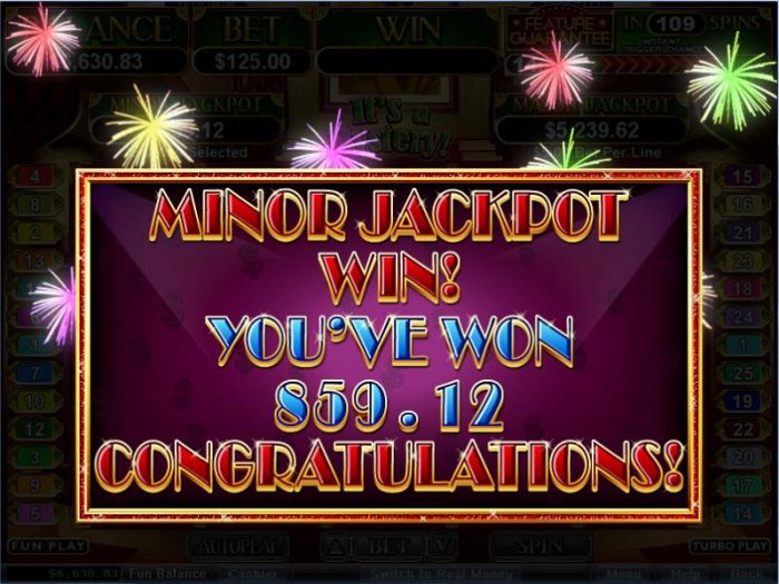 Random Jackpot win - All Online Pokies