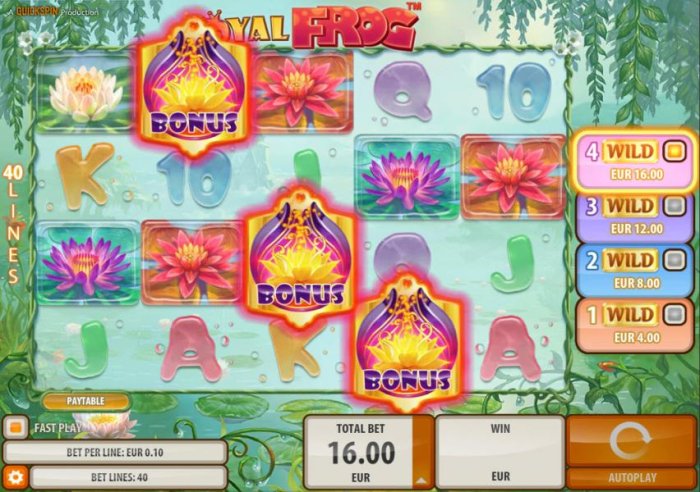 Royal Frog by All Online Pokies