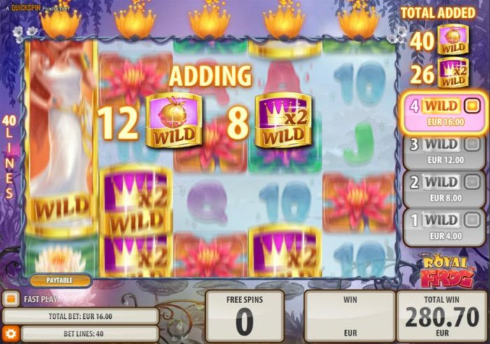 All Online Pokies image of Royal Frog