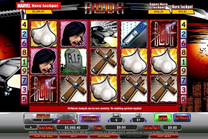 Blade by All Online Pokies