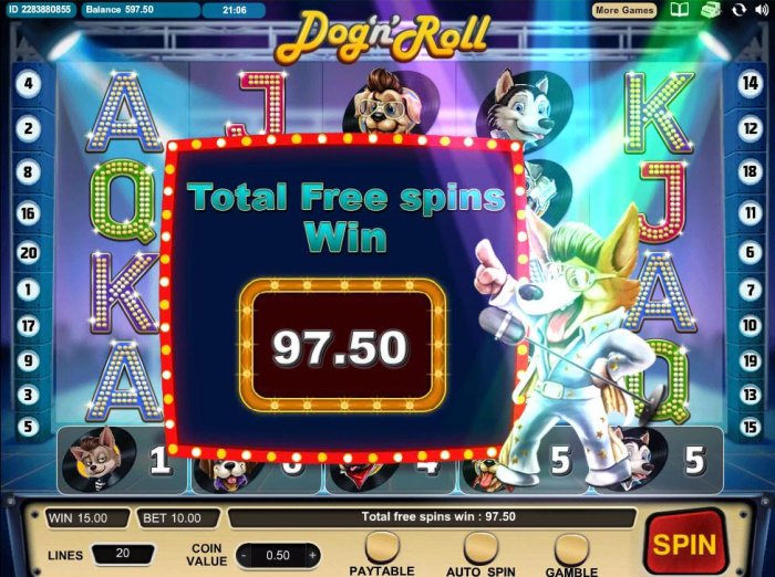 Dog 'n' Roll by All Online Pokies