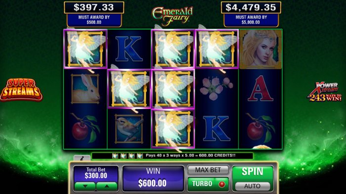 Emerald Fairy by All Online Pokies