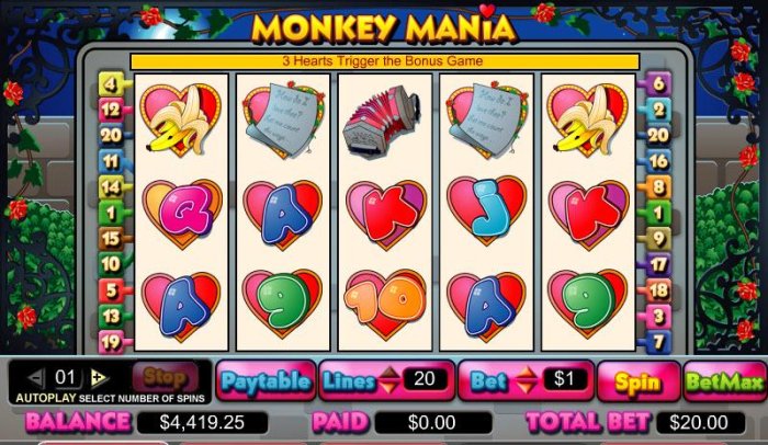 All Online Pokies image of Monkey Mania