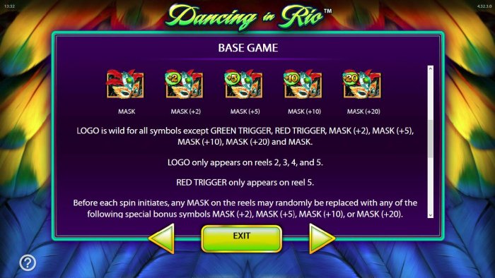 Dancing in Rio by All Online Pokies