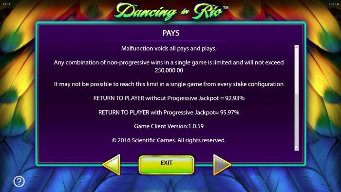 Dancing in Rio screenshot