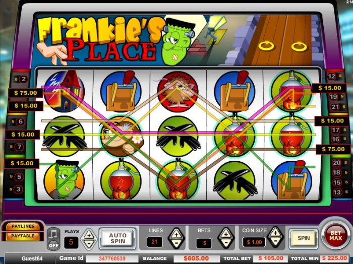 Frankie's Place by All Online Pokies