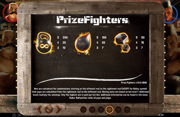 All Online Pokies image of Prize Fighters