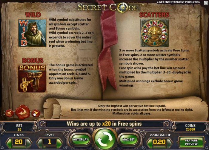 All Online Pokies - wild, bonus and scatter game rules