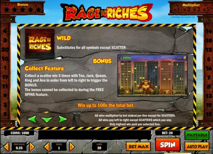 Rage to Riches screenshot