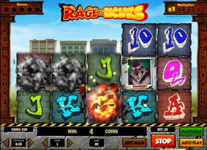 All Online Pokies image of Rage to Riches