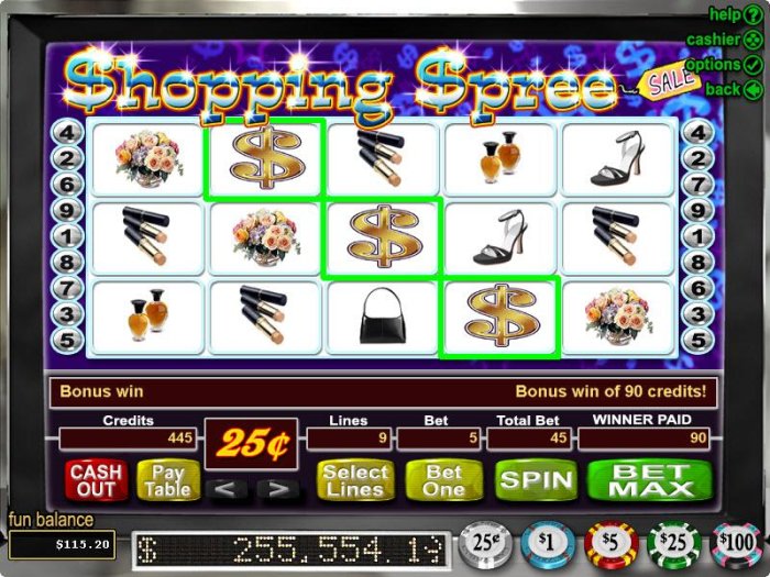 Shopping Spree by All Online Pokies