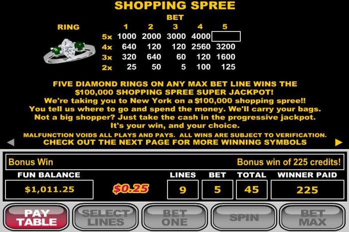 Shopping Spree screenshot