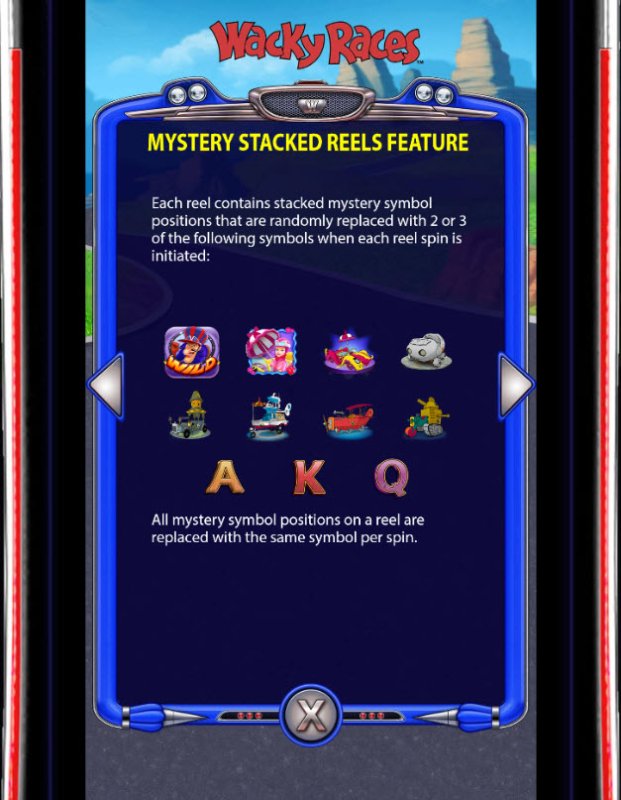 All Online Pokies - Mystery Stacked Reels Feature