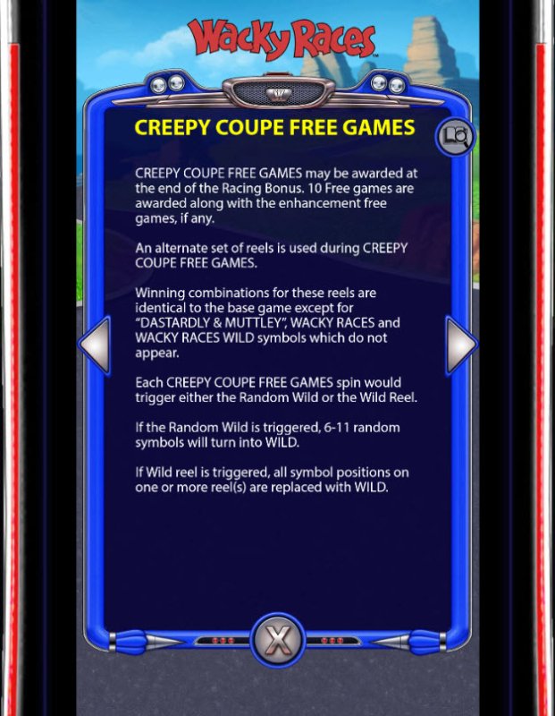 Creepy Coupe Free Games by All Online Pokies