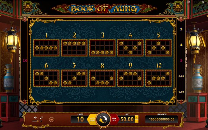 All Online Pokies image of Book of Ming
