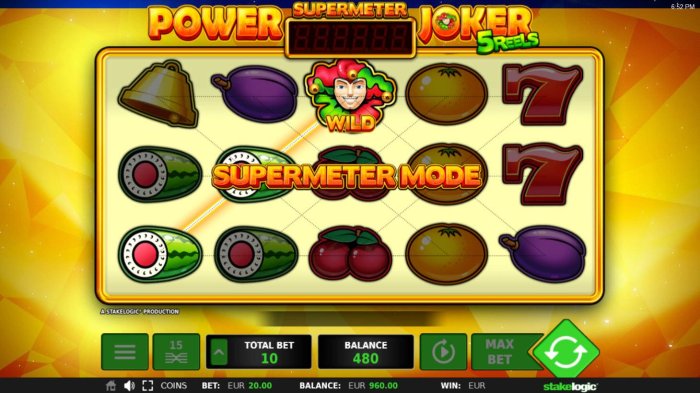 Supermeter mode activated by All Online Pokies