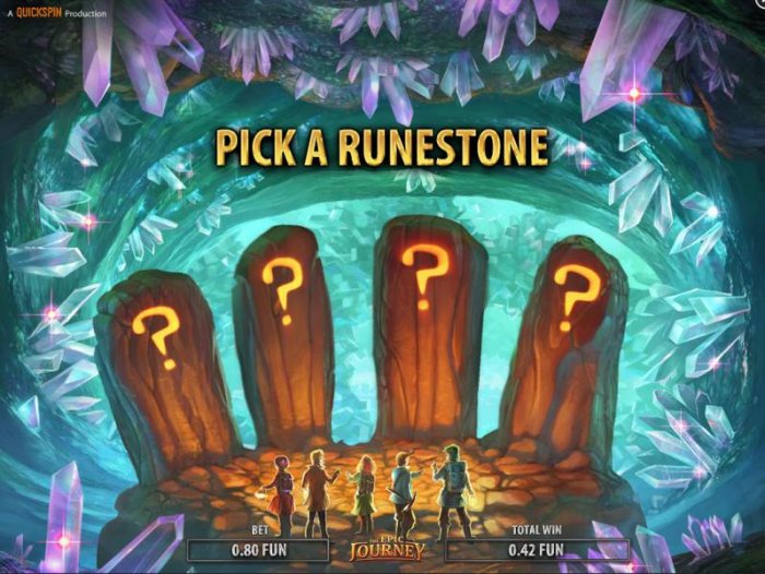 Pick a rune stone to get one of the following four bonuses: Safari Free Spins Bonus, Fossil Hunt Bonus, Mushroom Forest Bonus and Coin Win. by All Online Pokies