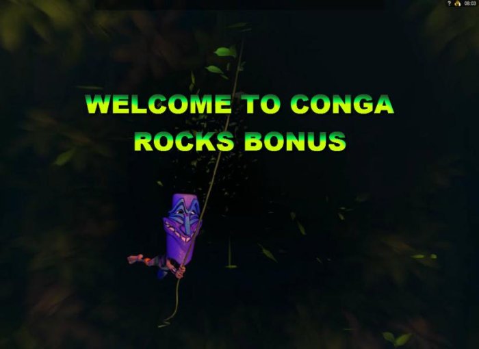 All Online Pokies - Conga Rocks Bonus randomly triggered