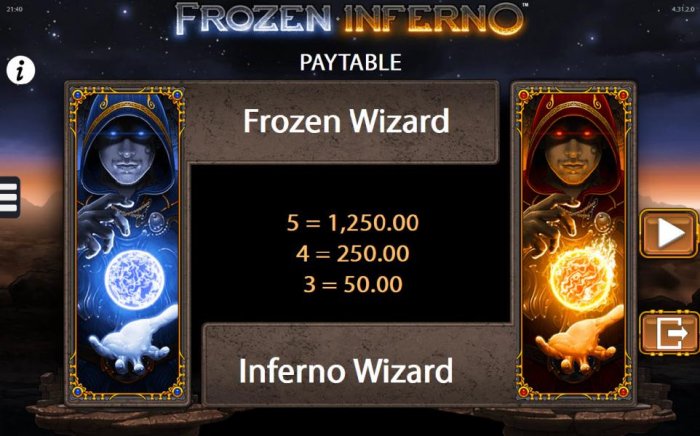 Images of Frozen Inferno