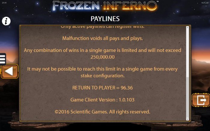 Frozen Inferno by All Online Pokies