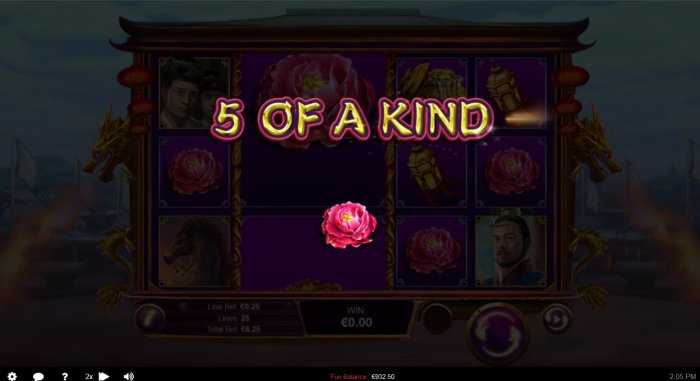 All Online Pokies - A five of a kind win